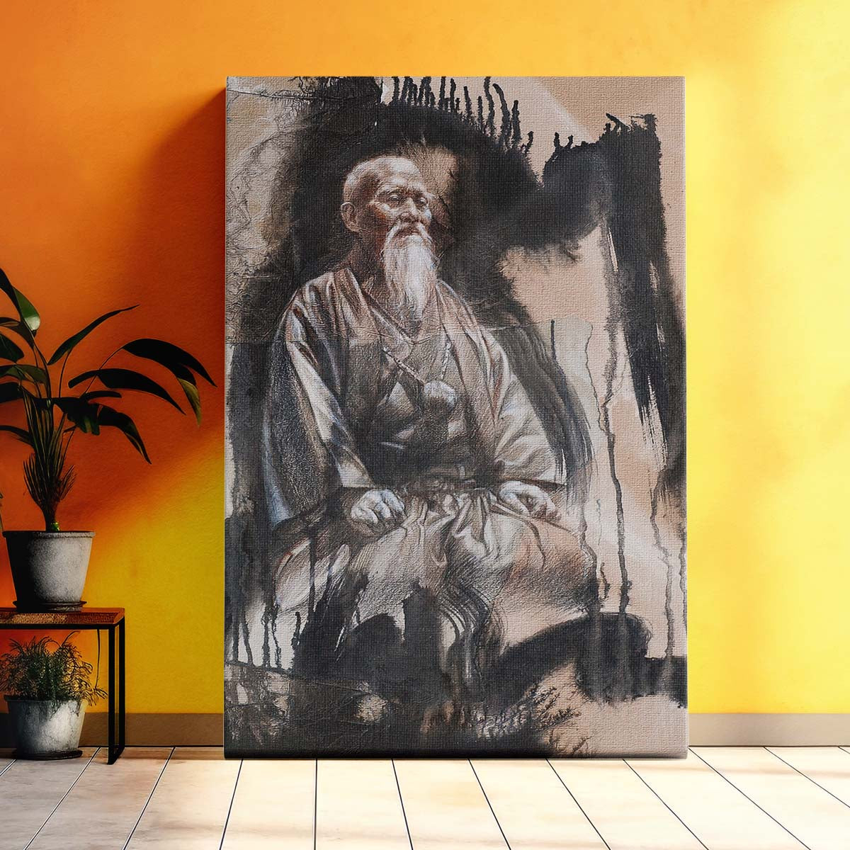 Aikido Wall Art - Aikido Poster - Aikido Canvas - Morihei Ueshiba - AI030 - Vertical Poster - Vertical Canvas