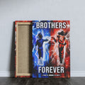 DR074 - Brothers Forever - Goku - Vegeta - Vertical Poster - Vertical Canvas - Dragon Ball
