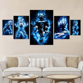 Dragon Ball Wall Art - Dragon Ball Poster - Dragon Ball Canvas - Goku - Vegeta - Gohan - Broly - Vegeto - Vertical Poster - Vertical Canvas