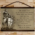 KT001 - Be Without Fear - English - Knight Templar Poster