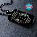 KTD031 - Call On Me Brother - It's About Being Better Than You Were The Day Before - Knights Templar - Black Double-Sided Dog Tag