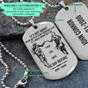 NAD016 - It's About Being Better Than You Were The Day Before - Uzumaki Naruto - Uchiha Sasuke - Naruto Dog Tag - Engrave Silver Dog Tag