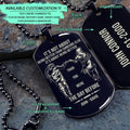 NAD017 - It's About Being Better Than You Were The Day Before - Uzumaki Naruto - Uchiha Sasuke - Naruto Dog Tag - Engrave Black Dog Tag