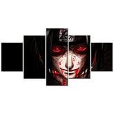 Naruto - 5 Pieces Wall Art - Uchiha Itachi 2 - Printed Wall Pictures Home Decor - Naruto Poster - Naruto Canvas