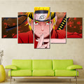 Naruto - 5 Pieces Wall Art - Uzumaki Naruto 4 - Printed Wall Pictures Home Decor - Naruto Poster - Naruto Canvas