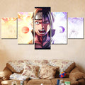 Naruto - 5 Pieces Wall Art - Uzumaki Naruto - Uchiha Izuna - Printed Wall Pictures Home Decor - Naruto Poster - Naruto Canvas
