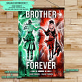 OP002 - Brother Forever - Monkey D. Luffy - Roronoa Zoro - Vertical Poster - Vertical Canvas - One Piece Poster - One Piece Canvas