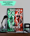 OP002 - Brother Forever - Monkey D. Luffy - Roronoa Zoro - Vertical Poster - Vertical Canvas - One Piece Poster - One Piece Canvas