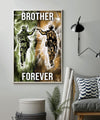 SD043 - Brother Forever - Army - Marine - Vertical Poster - Vertical Canvas - Soldier Poster - Soldier Canvas