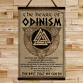 VK004 - Viking Poster - The Heart Of Odinism - Vertical Poster - Vertical Canvas