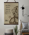 VK014 - Viking Poster - Don't Waste Your Time Looking Back - Vertical Poster - Vertical Canvas