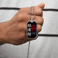 Karate - The Ultimate Aim Of Karate Does Not Lie In Victory Or Defeat - Shotokan Karate - Black Dog Tag - Karate Dog Tag - Military Ball Chain - Luxury Dog Tag