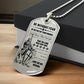 Knight Templar - Be Without Fear - Knight Templar Dog Tag - Military Ball Chain - Luxury Dog Tag