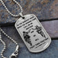 Soldier - Call On Me Brother - Army - Marine - Soldier Dog Tag - Military Ball Chain - Luxury Dog Tag