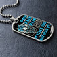 Dragon Ball - PAIN - You Are Not Dead Yet - Vegeta - Supper Saiyan Blue - Galaxy- Black Dog Tag - Dragon Ball Dog Tag - Military Ball Chain - Luxury Dog Tag