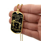 Dragon Ball - Call On Me Brother - Goku - Vegeta - Galaxy - Black Dog Tag - Dragon Ball Dog Tag - Military Ball Chain - Luxury Dog Tag