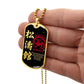 Karate - It's About Being Better Than You Were The Day Before - Shotokan Karate - Galaxy - Black Dog Tag - Karate Dog Tag - Military Ball Chain - Luxury Dog Tag