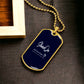- Military Ball Chain - Luxury Dog Tag