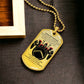 Warrior - Make No Mistake - Sparta - Spartan - Warrior Dog Tag - Military Ball Chain - Luxury Dog Tag