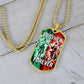 One Piece - Brother Forever - Monkey D. Luffy - Roronoa Zoro - Military Ball Chain - Luxury Dog Tag