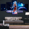 Dragon Ball - 5 Pieces Wall Art - Mastered Ultra Instinct Goku - Dragon Ball Poster - Dragon Ball Canvas