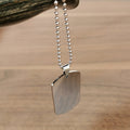 KTD013 - Call On Me Brother - English - Knight Templar  - Engrave Silver Dogtag