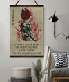 DR058 - I'm Not Going To Lose - Goku - Vegeta - Vegeto - Vertical Poster - Vertical Canvas - Dragon Ball Poster