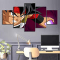 Dragon Ball - 5 Pieces Wall Art - Bardock - Dragon Ball Poster - Dragon Ball Canvas