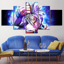 Dragon Ball - 5 Pieces Wall Art - Goku - Super Saiyan 4 - Dragon Ball Poster - Dragon Ball Canvas