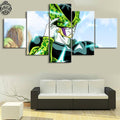 Dragon Ball - 5 Pieces Wall Art - Cell - Dragon Ball Poster - Dragon Ball Canvas