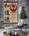 KA038 - Your Mind Is Your Best Weapon - Wado Ryu Karate - Vertical Poster - Vertical Canvas - Karate Poster