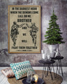 SD029 - Call On Me Brother - Soldier - English - Horizontal Poster - Horizontal Canvas - Soldier Poster