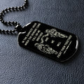 SDD028 - Call On Me Brother - English - PAIN - It Tell You - You Are Not Dead Yet - Slodier Dog Tag - Engrave Double Black Dog Tag