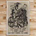 VK053 - Viking Poster - I'm Not Going To Lose - Vertical Poster - Vertical Canvas